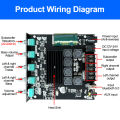 CA-TB21 2.1Channel BT Amplifier Board Original TPA3116D2 Chip 2x50W+100W HIFI Audio Power Amplifier Board ZK-TB21. 