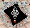 Shiva Mahakal Locket & Ball Chain -1 set. 