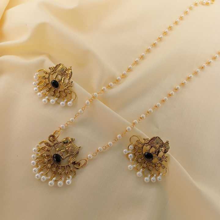 Indian hatim necklaces jewellery for women