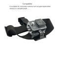 KFFTWWX Head Strap for Gopro hero 13 12 11 10 9 8 7 Accessories Head Belt Strap Mount Adjustable for Gopro Hero 7 6 5 SJCAM EKEN. 