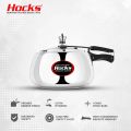Hocks Stainless Steel Pressure Cooker - 3 Litre | Works Both on Gas and InductionLow. 
