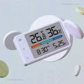 Electronic Thermometers Hygrometer Weather Station for Home Indoor High Precision with Table Clock Temperature Sensor for Home.