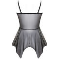 Lingerie Women Silk Lace Sleeveless Babydoll V Neck Nightdress Nightgown Short Sleepwear Night Dress Underwear. 