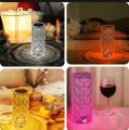 Rose Diamond Table lamp|USB charging Touch lamp. 