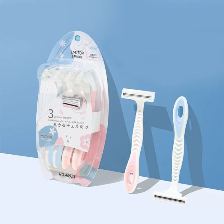 Rezor- Three layers hair removable Rezor 4pics/set for men and women