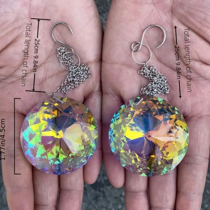 2pcs,%20Round%20Crystal%20Sun%20Catchers,%20Glass%20Prism%20Hanging%20Sun%20Catchers,%20Rainbow%20Maker%20For%20Window,%20Balcony,%20Kitchen,%20Garden%20Decorat%20-%20Image%203