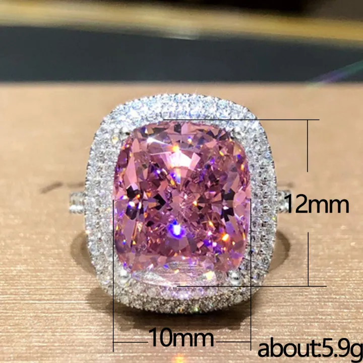 Huitan%20Personality%20Big%20Pink%20Cubic%20Zirconia%20Wedding%20Rings%20for%20Women%20Romantic%20Bridal%20Marriage%20Ceremony%20Party%20Rings%20Fashion%20Jewelry%20-%20Image%205