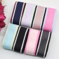 New (1 meters/lot) 1'' (25mm) jump line Grosgrain satin Ribbon DIY Handmade Arts Decorative Crafts Hair Bow Sewing Accessories.