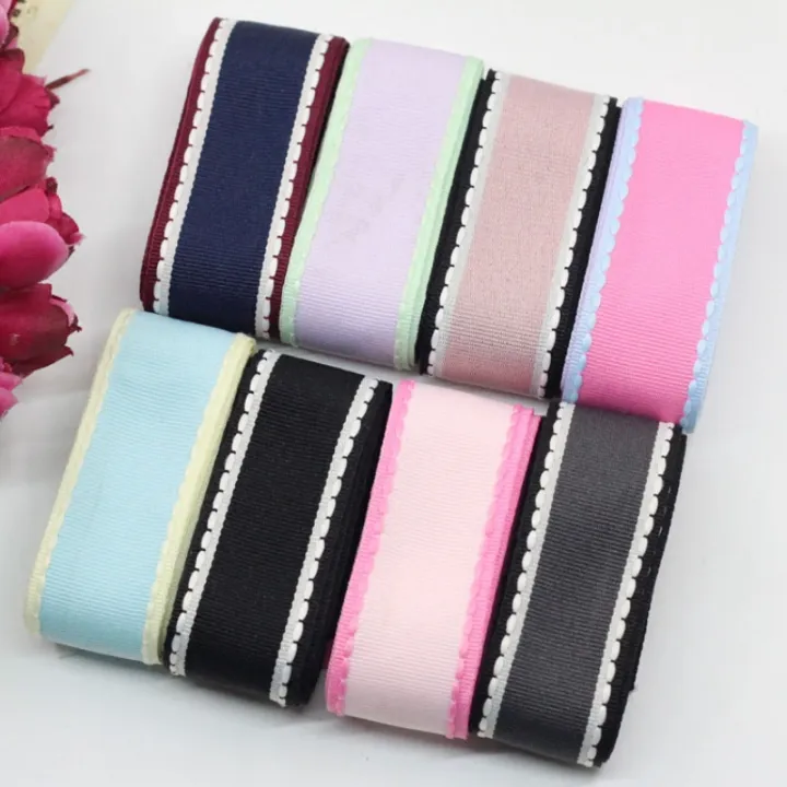 New%20(1%20meters/lot)%201''%20(25mm)%20jump%20%20line%20Grosgrain%20satin%20Ribbon%20DIY%20Handmade%20Arts%20Decorative%20Crafts%20Hair%20Bow%20Sewing%20Accessories%20-%20Image%206