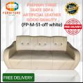 (FP-M-50) Premium Deep Cushioning 3 Seater Sofa for ultimate comfort home/office/ living room / sofa set.