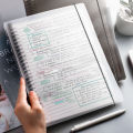 A5/B5/A4 Binder Notebooks Loose Leaf Replaceable Inner Refill with Divider Metal Ring Journal for Student Office School Supplies. 