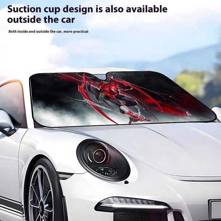 Spider%20Man%20Car%20SunShade%20Windshield%20Funny%20Sun%20Shade%20Foldable%20UV%20Ray%20Sun%20Visor%20Protector%20Sunshade%20For%20Front%20Window%20-%20Image%203