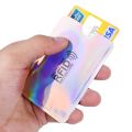 5PCS RFID anti-brush cover protective cover aluminum metal. 