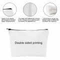 Stylish Book Lover's  Makeup Bag – Double Sided Print with Vibrant Bookshelf Design. 