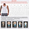 Mens Slimming Body Shaper Compression Tank Top Undershirt Shapewear Flat Belly Fitness Workout Shirts Abdomen Slim Vest. 