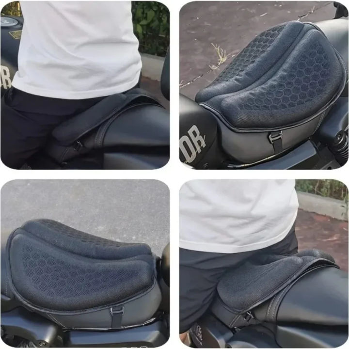 Motorcycle%20Seat%20Cushion%203D%20Honeycomb%20Anti-slip%20Motorcycle%20Gel%20Seat%20Cushion%20Moto%20Pressure%20Relief%20Ride%20Seat%20Pad%20Moto%20Accessories%20-%20Image%205