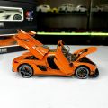 1:24 diecast Koenigsegg Jesko alloy car model. 