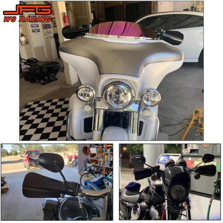 Motorcycle%20Hand%20Guard%20Protector%20Shield%20Cold%20Wind%20For%20Harley%20Davidson%20Dyna%20Older%20Baggers%20Electra%20Street%20Glide%20Road%20King%20FXR%20Parts%20-%20Image%203