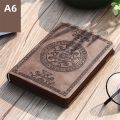 2025 New Portable Vintage Leather Notebook Diary Journal Stationery  Portable And Easy To Use. 