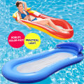 Outdoor Foldable Water Hammock Inflatable Floating Swimming Pool Mattress Swimming Ring Pool Party Toy Lounge Bed For Swimming. 