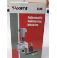 numbering machine 6 digit Axent Numbering Machine A-06. 