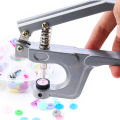 12mm/17mm Plastic Resin Snap Button Press Stud Cloth Button Press Machine Sewing Tool U Shape Fastener Snap Pliers KAM Button. 