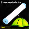Rechargeable LED Camping Lantern Flashlight with Powerful Portable Light Magnetic Base for Outdoor Tent Work. 