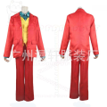 Spot JOKER Phoenix DC movie clown cosplay suit Halloween performance costume set hot selling. 