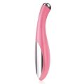 Electric Eye Massager Vibration Wrinkle Anti-Ageing Eye Massage Dark Circle Removal Beauty Face Eye Care Pen Pink and White. 