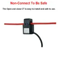 Smart Life WiFi Energy Meter 80A with Clamp CT App KWh Power Consumption Monitor Electricity Statistics 110V 240V 50/60Hz.