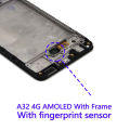 AMOLED Screen For Samsung Galaxy A32 4G 5G LCD Display Touch Screen Assembly Replacement For Samsung A32 5G A326 A325 Display. 