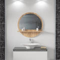 Round Wall Decor Mirror with Shelf for your Livingroom/bath. 
