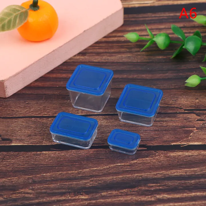 4pcs%201:12%20Dollhouse%20Fresh%20Keeping%20Box%20Mini%20Lunch%20Box%20Model%20Ornaments%20DIY%20Miniature%20Kitchen%20Tableware%20Accessories%20-%20Image%207