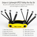 WEST BIKING 8 in 1 Bicycle Repair Tools Kit Steel Allen Wrench Screwdriver Cycling MTB Mountain Road Bike Maintenance Tools. 