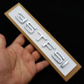 3D ABS 30 35 40 45 50 55 TFSI Logo Letters Car Trunk Emblem Badge Sticker For Audi Q3 Q5 Q7 A1 A2 A3 A4 A5 A6 A7 A8 Accessories. 