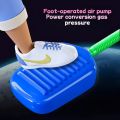 Foot Pump Rocket Launcher Toy, Outdoor Air Powered Stomp Rocket for Boys Girls, Fun Garden Backyard Sport Game,  for 14+. 