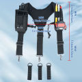 Tool Belt Suspenders Work Belt Suspenders for Men Big and Tall Construction Bag Suspenders Padded Work Belt Suspenders.