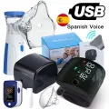 New Touch Screen LED Rechargeable Wrist Blood Pressure Monitor Russian / Arabic / Spanish Voice Broadcast Tonometer BP Monitor. 