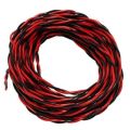 Red Black Electric Wiring Wire 10 Mtr 40/60 Heavy Copper Twisted Cable Multistrand Flexible Taar For Multiplug ,Fan ,  Speaker, Holder , Heavy Wire Diy Use. 