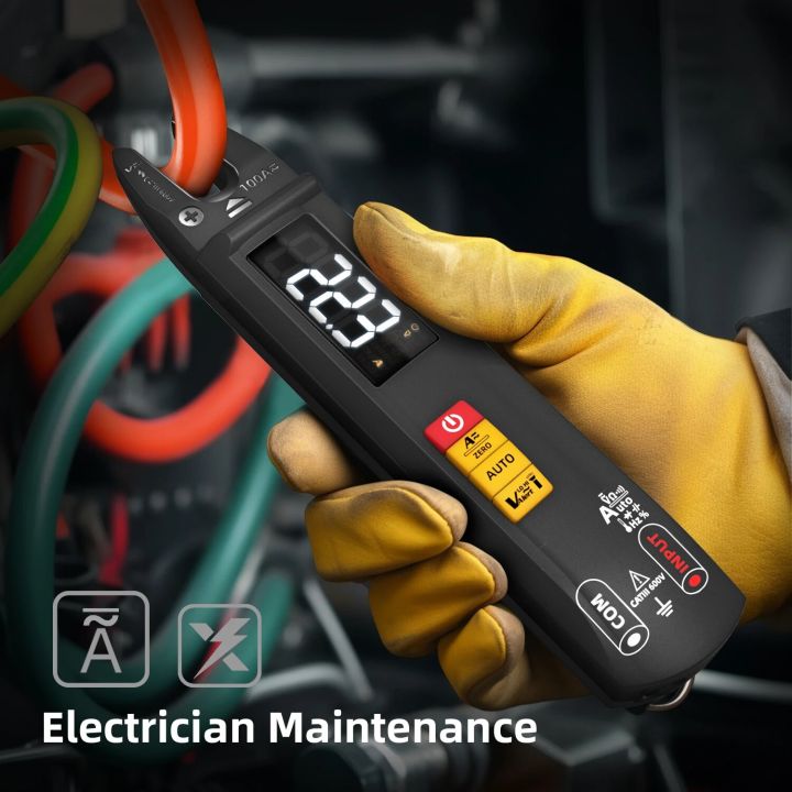 Currentplier Rms BSIDE Digital Clamp Meter Fork DC AC Professional 100A Ammeter Pliers T ...