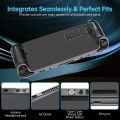Transparent TPU Case Cover Shell For Steam Deck Host Crystal Anti-drop Protective Case Back Shell For Steamdeck Accessories. 