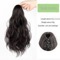 Short Curly Synthetic Wig Ponytail Natural Curly Claw Clip Ponytail Hair Extension Female Grip High Ponytail With Mini Gripper. 