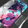 Purple Mouse Pad Large Gamer 900x40 P-pokemonS G-gengar Keyboard Desk Mouse Mat XL Carpet  Tapis Souris Gaming PC Mousepad. 