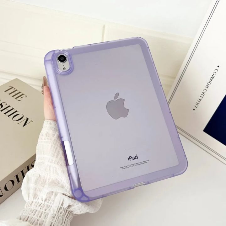 HD%20Transparent%20Case%20for%20IPad%20Air%20M3%2011%202025%20Air6/5/4%20M2%20Pro11%20M4%20TPU%20Soft%20Funda%20for%20IPad%20A16%2011/10th%20Mini7%20A17Pro%20Pen%20Slot%20Cover%20-%20Image%203