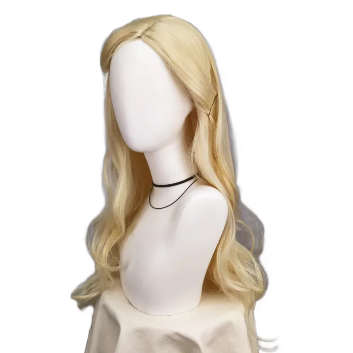 Glinda%20Cosplay%20Wig%20For%20Women%20Girls%20Wicked%20Long%20Wavy%20Blonde%20Heat%20Resistant%20Synthetic%20Hair%20Wigs%20Cos%20Glinda%20Party%20-%20Image%204