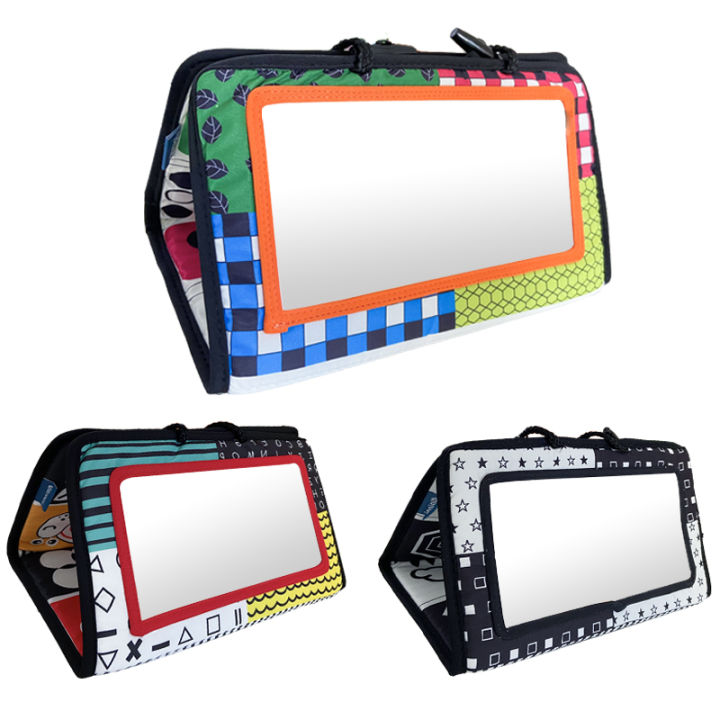 Black%20and%20white%20newborn%20mirror%20toy,%20tummy%20time%20for%20babies,%20high-contrast%20sensory%20crawling%20activity%20toy%20-%20Image%205