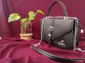 Premium Leather Side Bag - 9x6x4 inch - Imported Quality. 