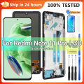 Super AMOLED Screen Replacement for Xiaomi Redmi Note 11 Pro 2201116TG Lcd Display Digital Touch Screen for Redmi Note 11 Pro 5G. 