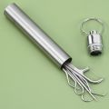 Stainless Steel Toothpick Set Reusable Toothpicks Tooth Flossing Tartar Removal Tool Portable Teeth Cleaner for Tooth Oral Clean.