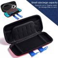 Switch Travel Case Compatible for Nintendo Switch 2/OLED Cute Portable Switch Carrying Case 10 Game Holders for Mario Cover.